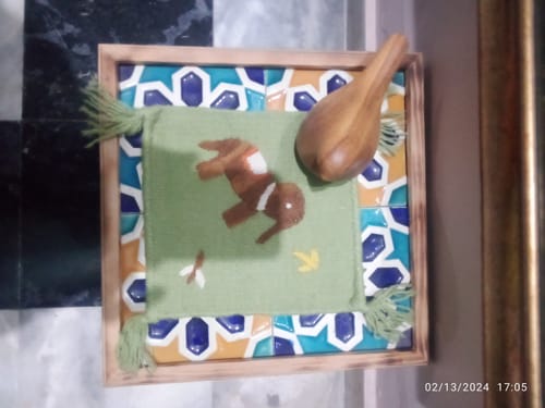 Customer photo review of A Pair of Place Mats