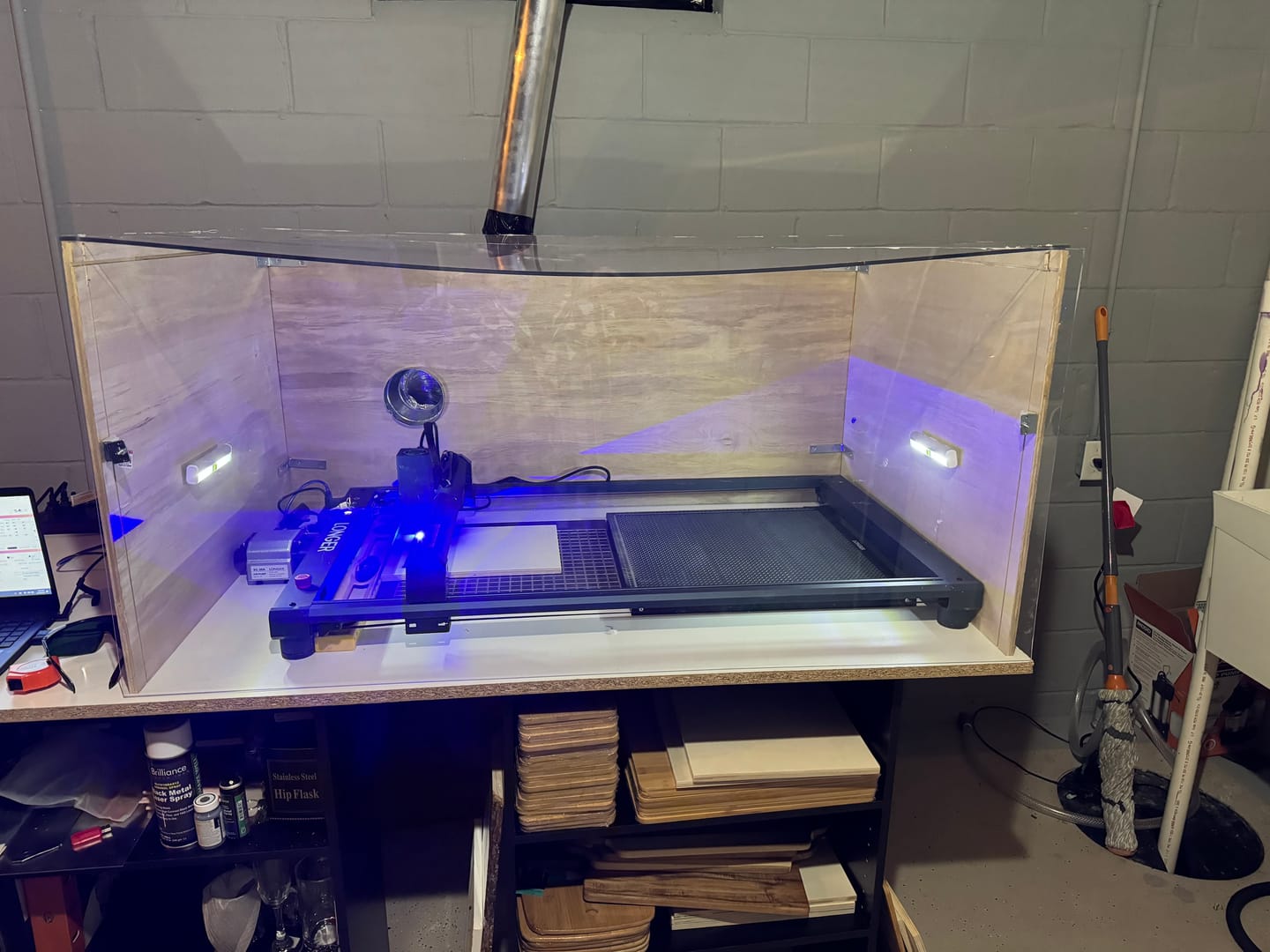 Customer photo review of Longer Laser B1 40W (44-48W Output Power)