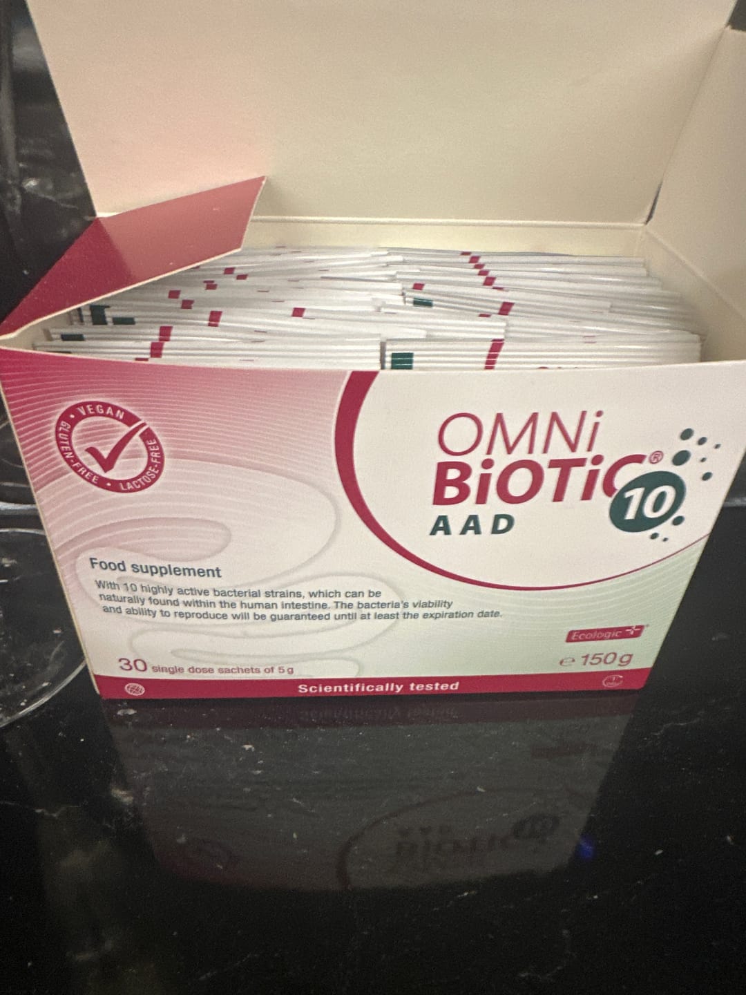 Customer photo review of OMNi-BiOTiC® 10 AAD INT