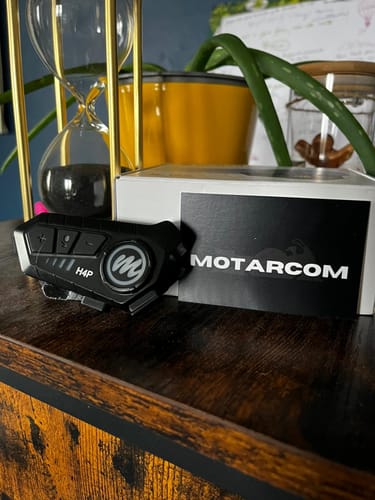 Customer photo review of Motarcom - L'intercom moto haut de gamme et abordable