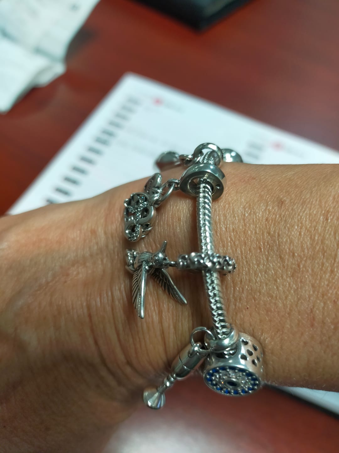 Customer photo review of Charm Colibri Mistico