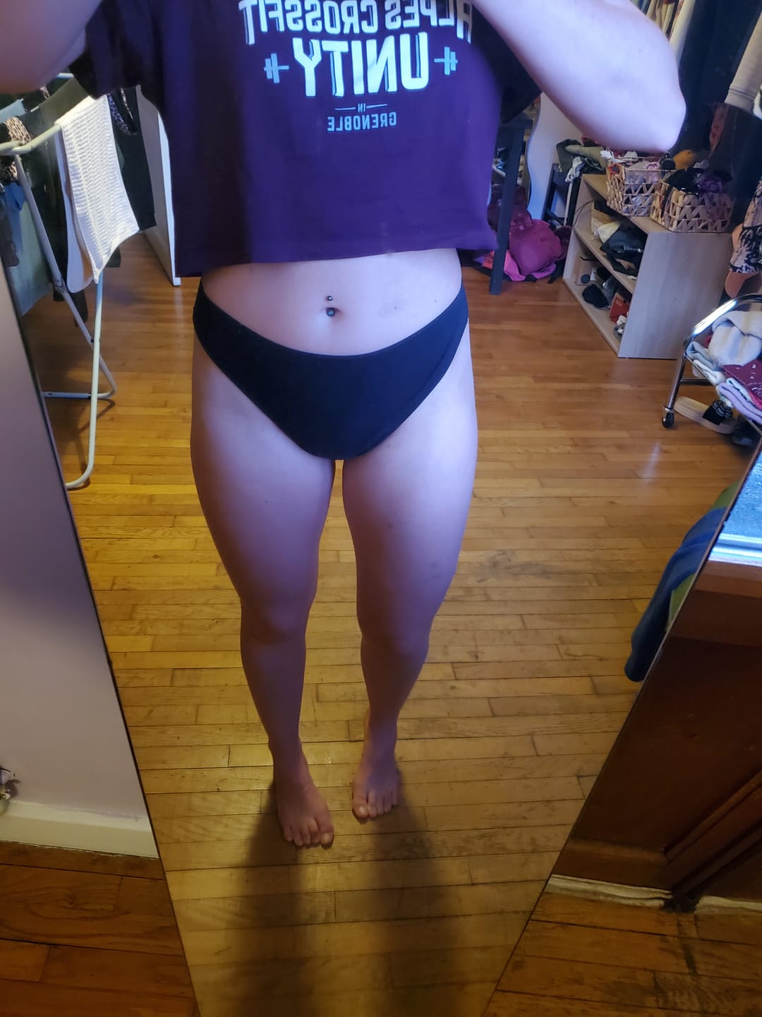 Customer photo review of Tanga Menstruel Mélody sans coutures
