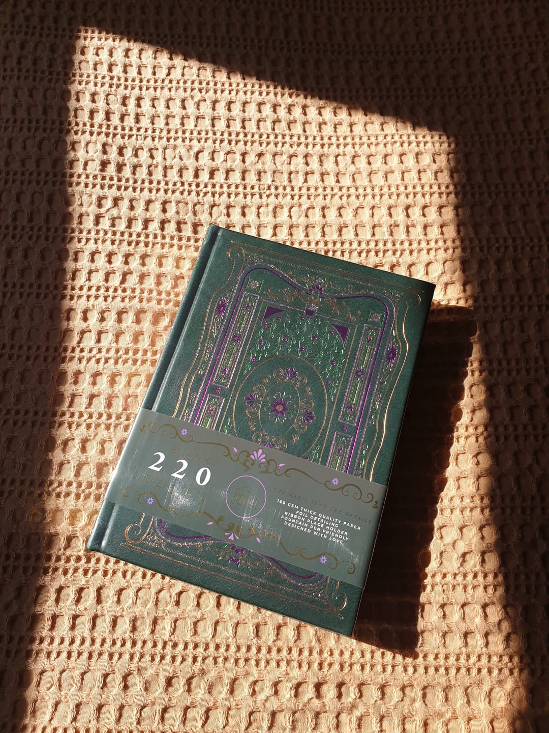 Customer photo review of Literati Notebook - Forest Green