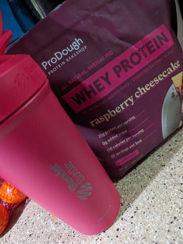 Customer photo review of Gourmet Whey Protein Powders