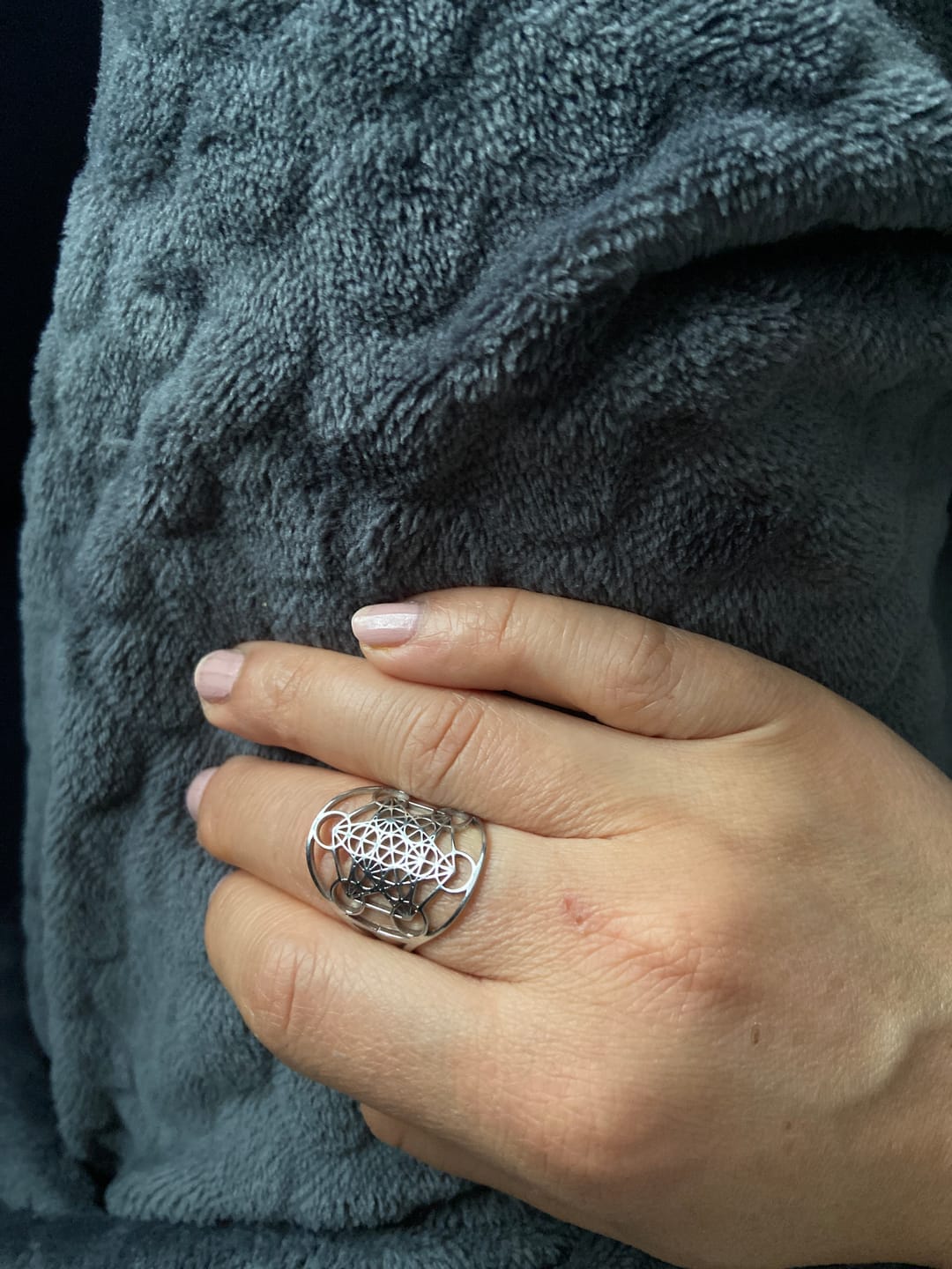 Customer photo review of Bague Ajustable Métatron