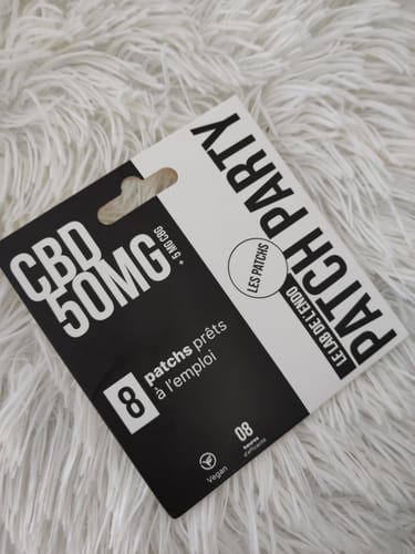 Customer photo review of Patchs CBD - 55MG