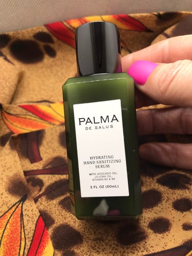 Customer photo review of Hydrating Hand Sanitizing Serum - Travel Size (2oz)