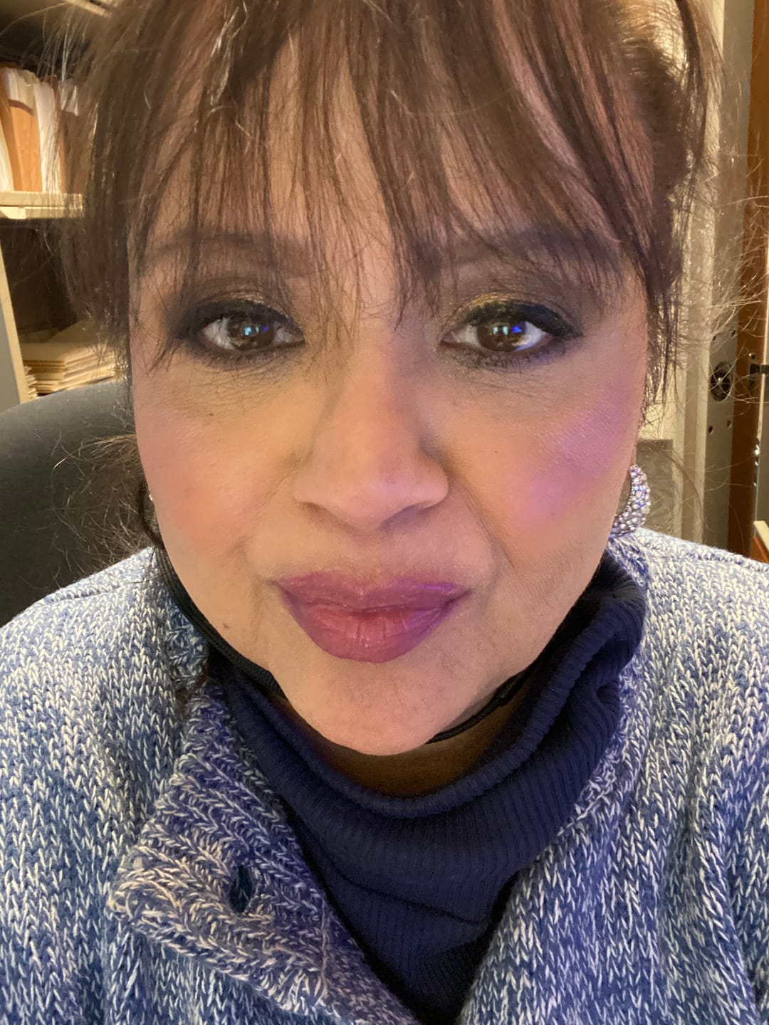 Customer photo review of Merlot | Juicy Drip Lip Oil