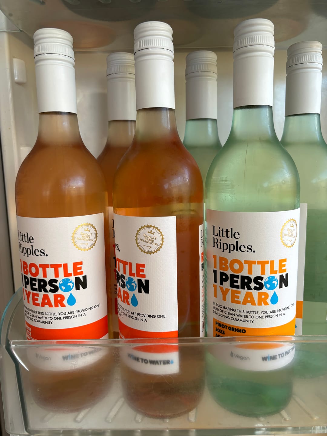 Customer photo review of PINOT GRIGIO WINE CLUB - 6 PACK
