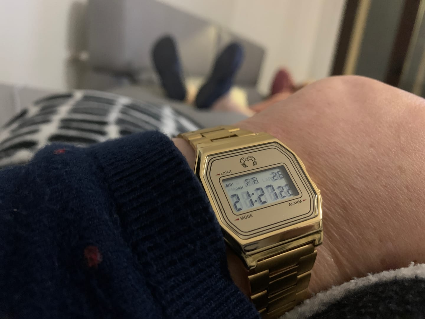 Customer photo review of Reloj Digital Vintage