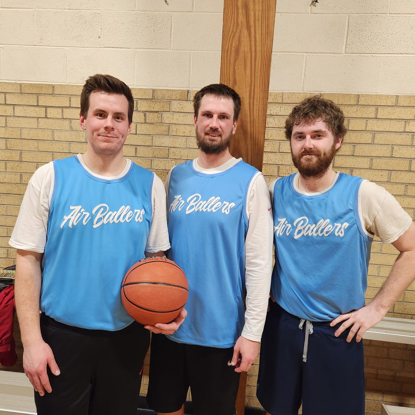 Customer photo review of Custom Stitched Basketball Jersey for Men, Women  And Kids Light Blue-White