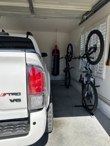 Customer photo review of 2 Bike Nook Units + 1 FREE Connector (Offer)
