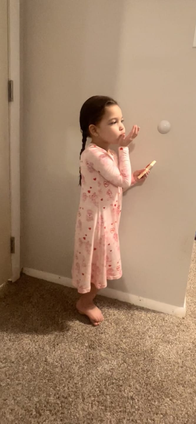 Customer photo review of PAW Patrol: Valentine's Pink Bamboo Girls' Dress
