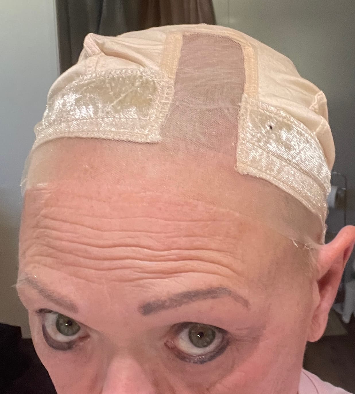 Customer photo review of Luxury Wig Cap