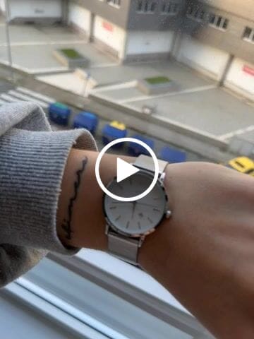 Customer video review of Reloj Petite Marie ~ SilverWhite
