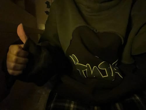 Customer photo review of Vencae™ HOODIE - SAINT