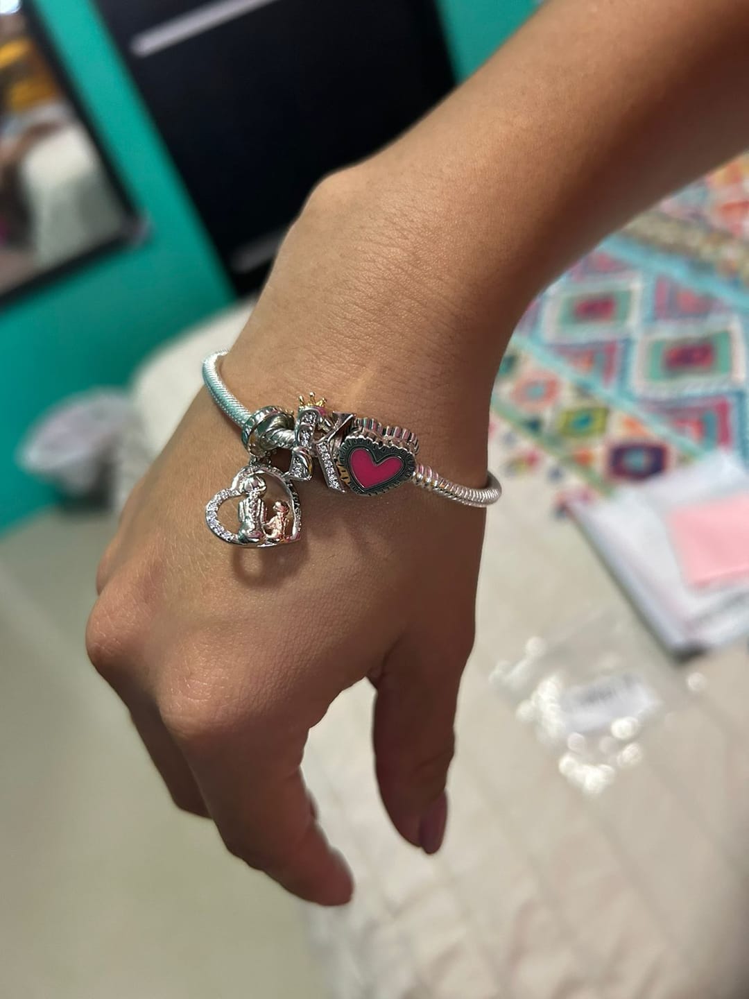 Customer photo review of Charm Mama "In My Heart Forever"