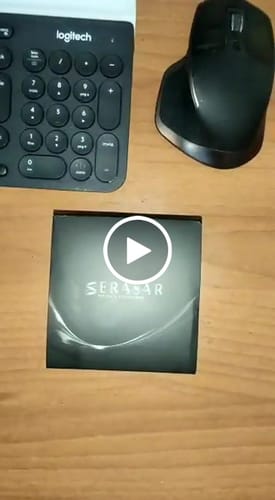 Customer video review of Lederarmband "Steel"
