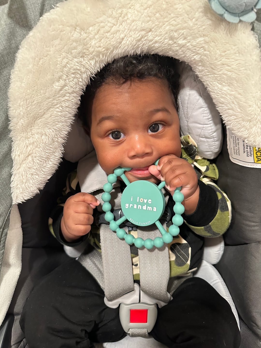 Customer photo review of I Love Grandma Teether