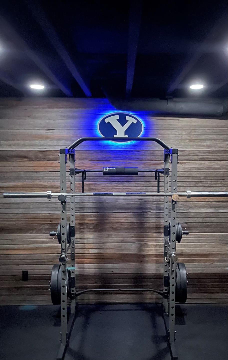 Customer photo review of Brigham Young Cougars BYU "the Y" 3D Vintage Metal Wall Art