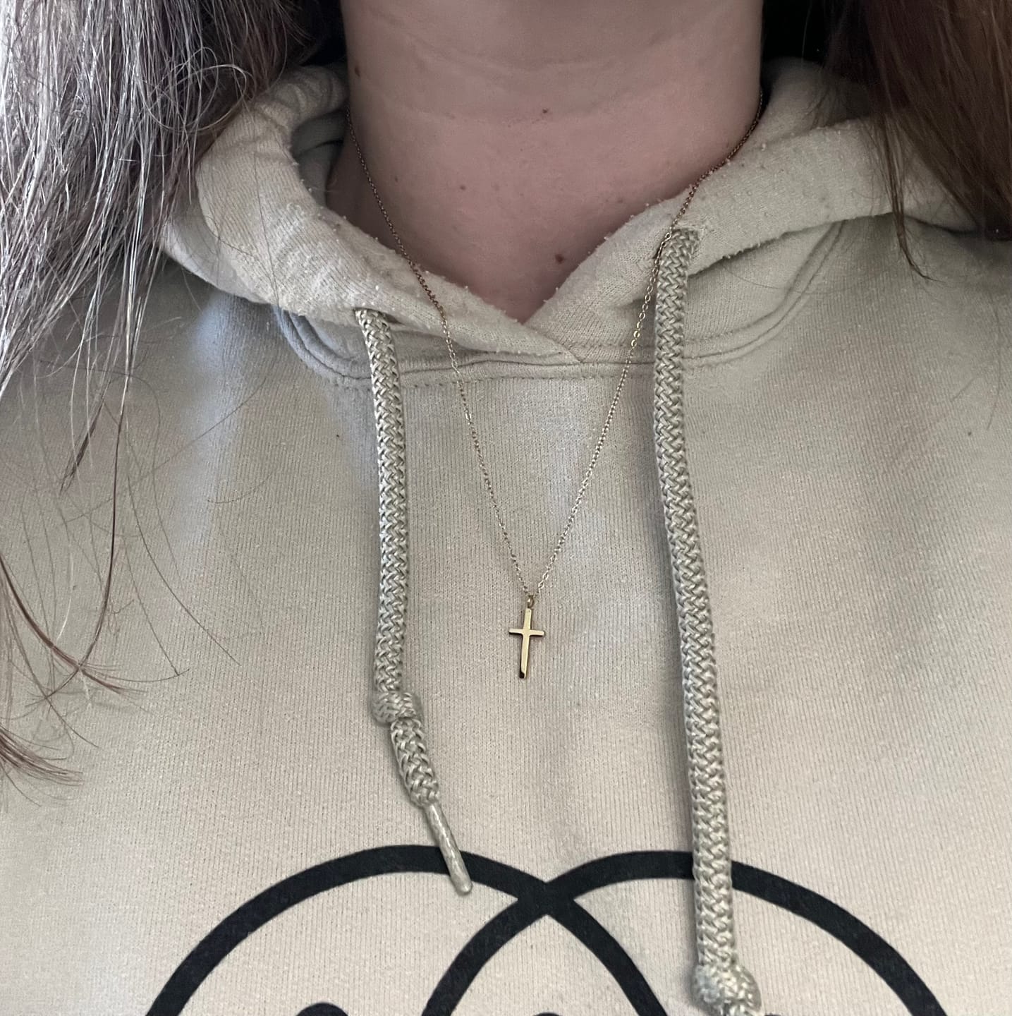 Customer photo review of Cross Necklace