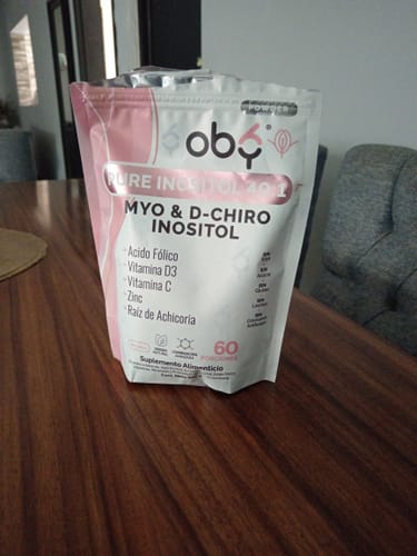 Customer photo review of Oby Pure Inositol Ratio 40:1 Polvo 300 G | Myo y D-Chiro Inositol, Acido Folico, Prebioticos, Vitaminas y Minerales. Sin Sabor