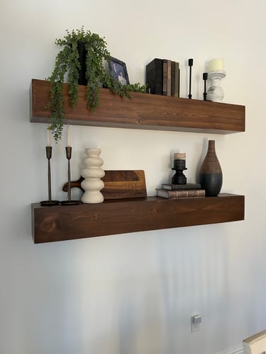 Customer photo review of Contemporary Mantels