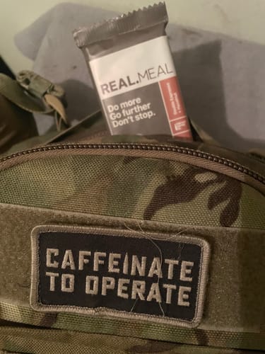 Customer photo review of Meal Replacement Bar | Double Espresso & Hazelnut