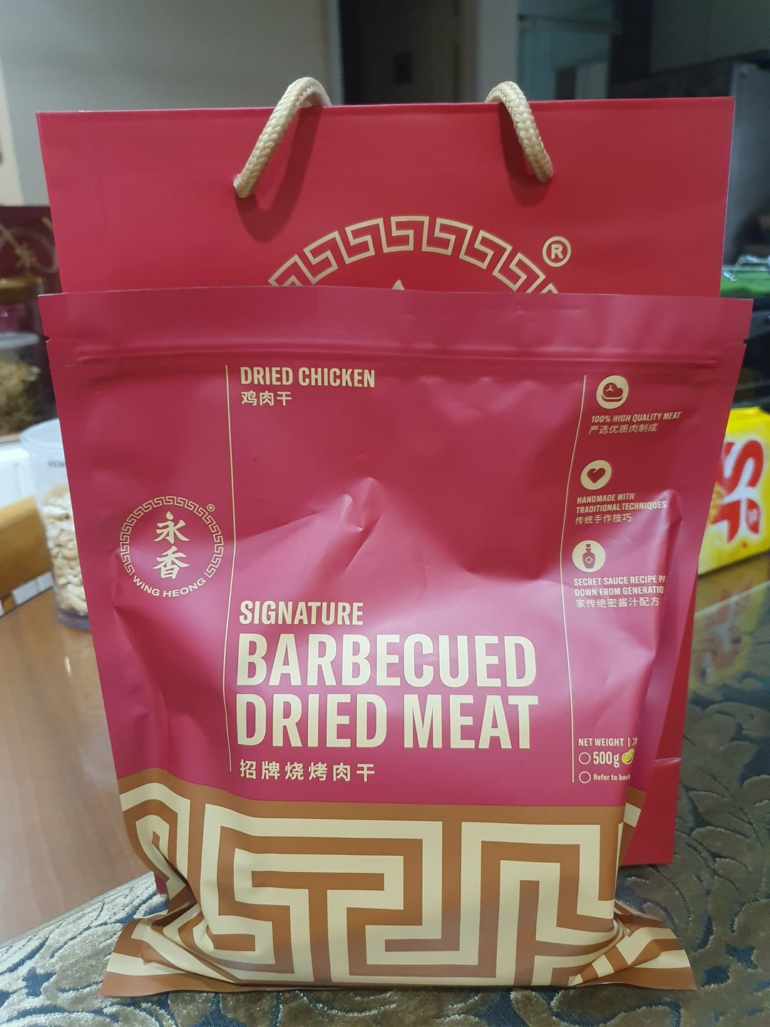 Customer photo review of BBQ Dried Chicken
