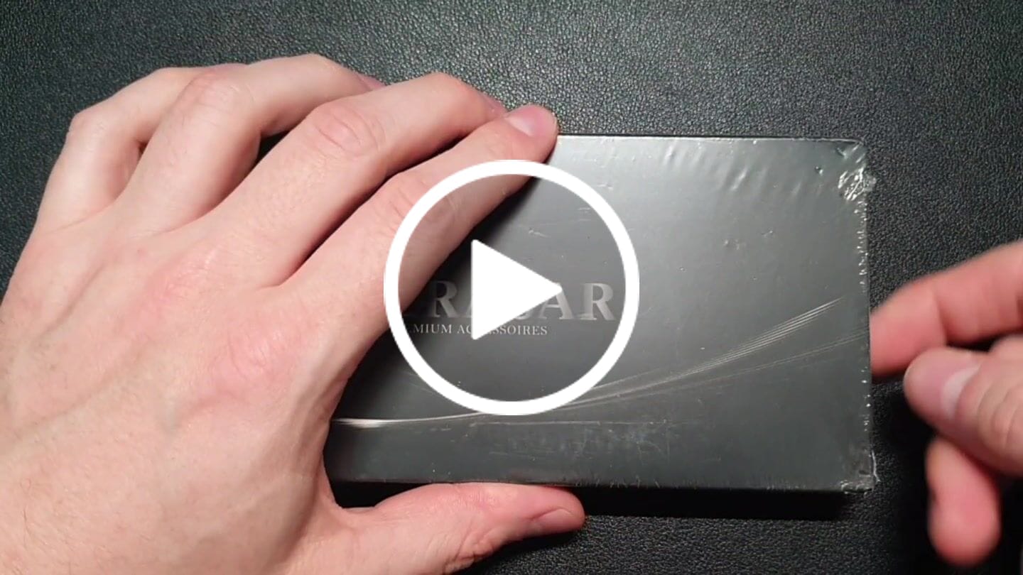 Customer video review of Lederhalskette "Solid"