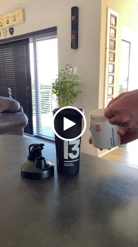 Customer video review of 13 Pro Shaker 600ml