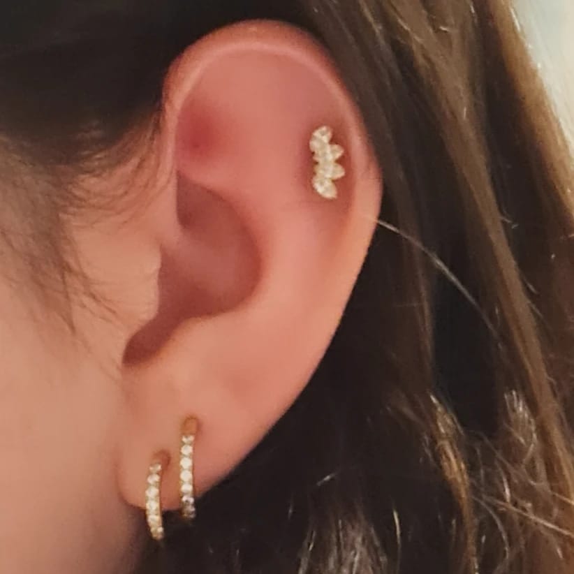 Customer photo review of Les boucles Mélissa