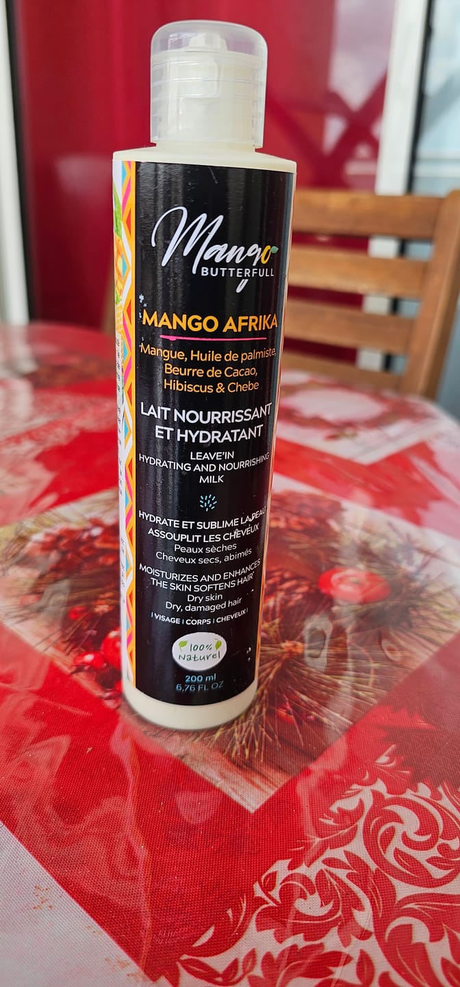 Customer photo review of Lait hydratant et nourrissant -  Mango AFRIKA