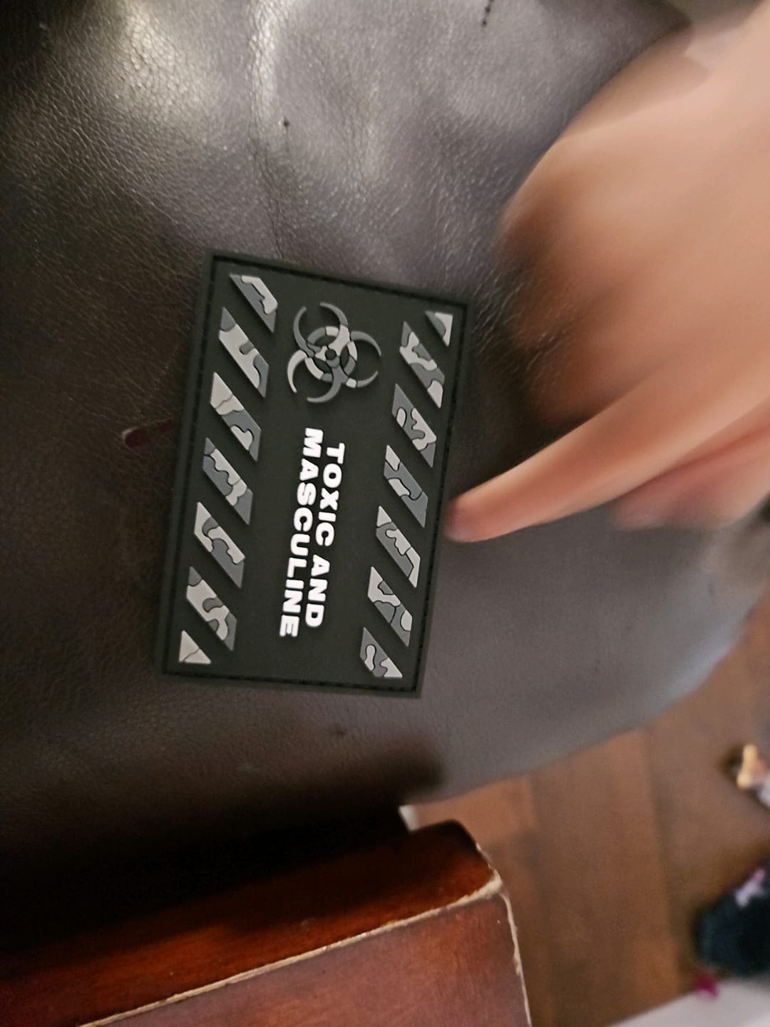 Customer photo review of Morale Patches