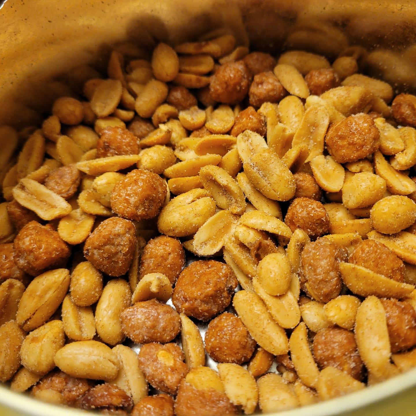 Customer photo review of Cinnamon Churro Butter Toffee Mixer