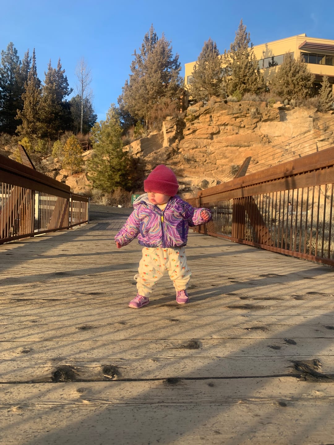 Customer photo review of Drip Drop Reversible Hooded Snug As A Bug Suit