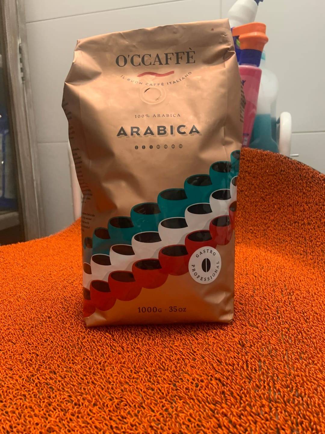 Customer photo review of Occaffe Grano 100% Arabica Professional 1kg