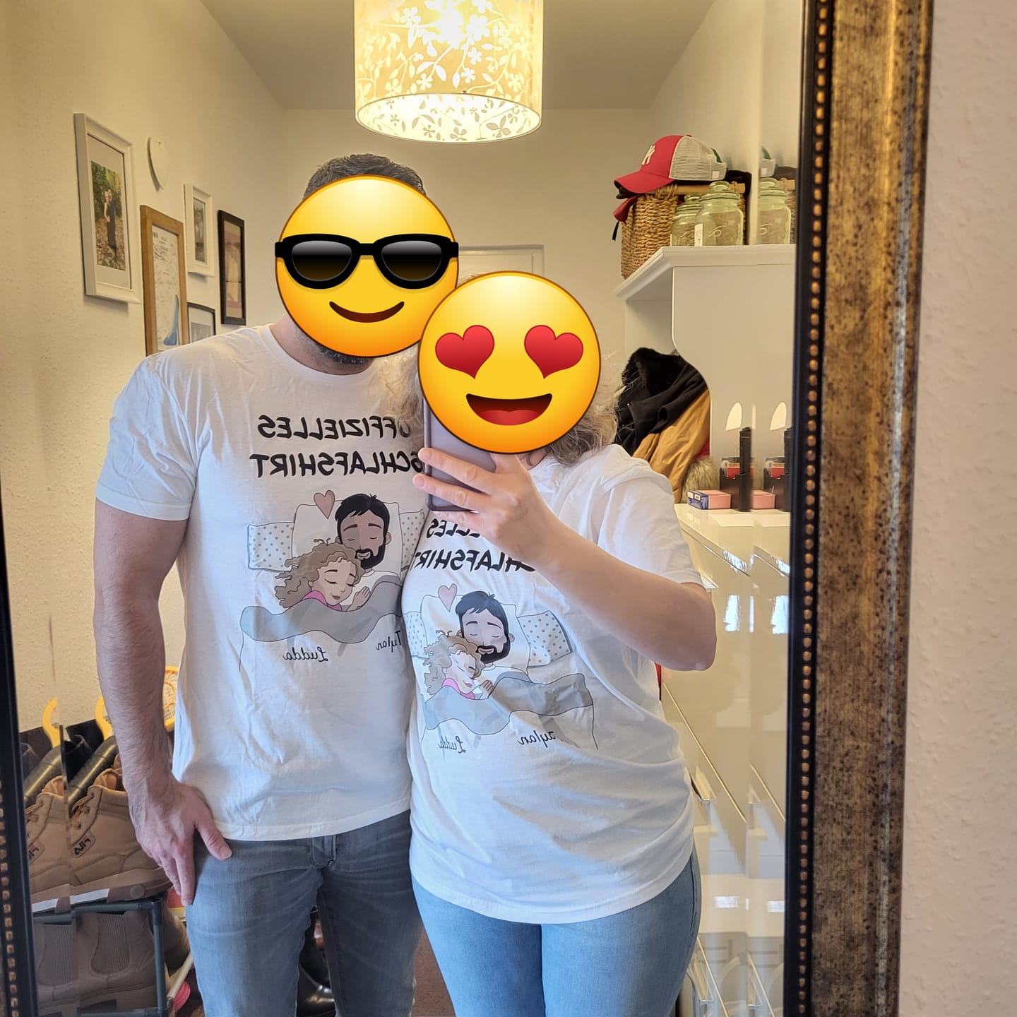 Customer photo review of Schlafmützen - Personalisiertes T-Shirt