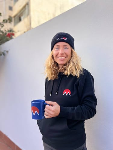 Customer photo review of MANOVA ORGANIC BEANIE / EDLER STICK • LOGO