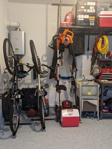 Customer photo review of Attachment for Bikes with Fender & BackRack works with Original BikeNook