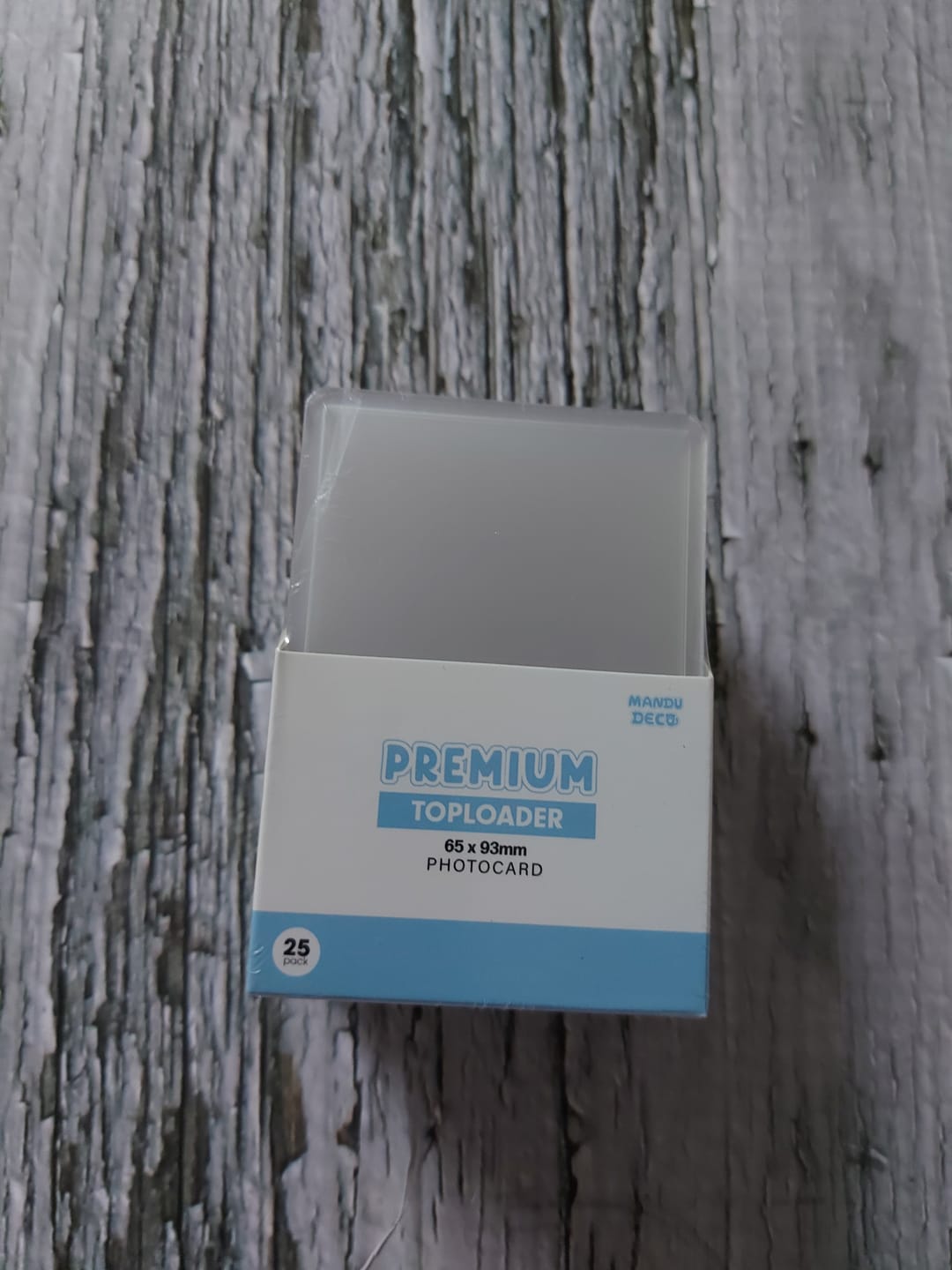 Customer photo review of PREMIUM CLEAR PHOTOCARD TOPLOADER