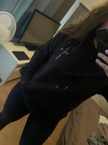 Customer photo review of I Can Fly Hoodie