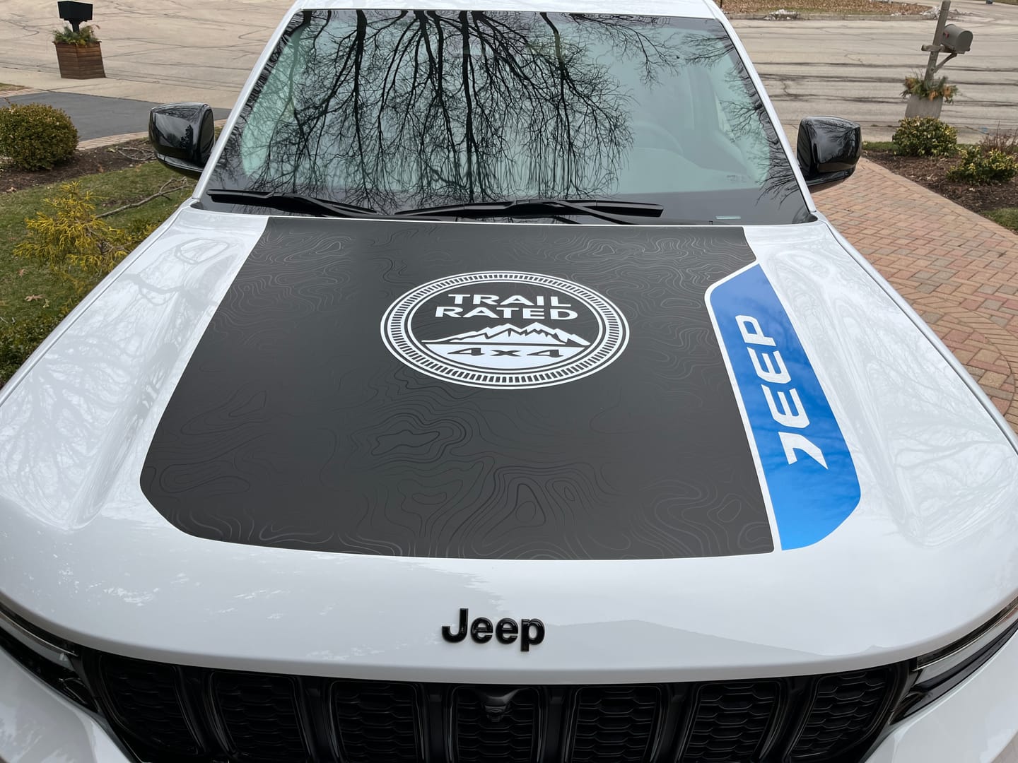Customer photo review of 4 Inch Vinyl Squeegee