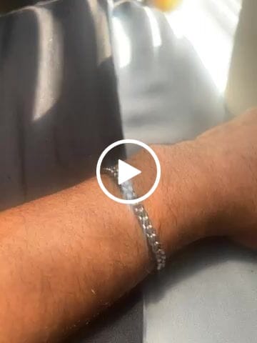 Customer video review of 5mm Cuban Link Bracelet