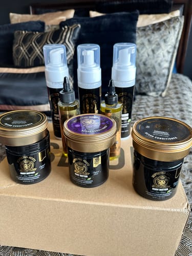 Customer photo review of Respected Roots Body Butter (Original Scent 8oz)