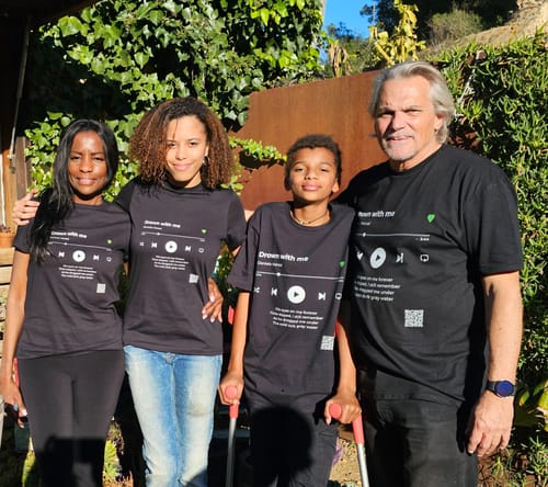 Customer photo review of Your Favorite Song T-Shirt Music Player