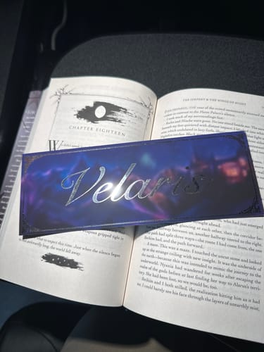 Customer photo review of Velaris Bookmark