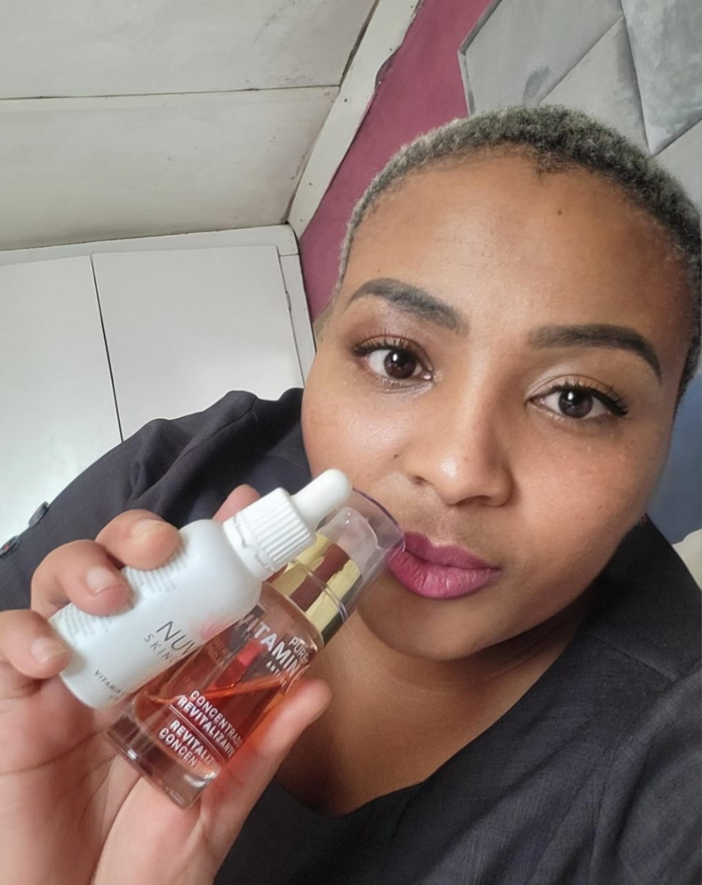 Customer photo review of Noche Y Dia Vitamin C Serum (30ml)