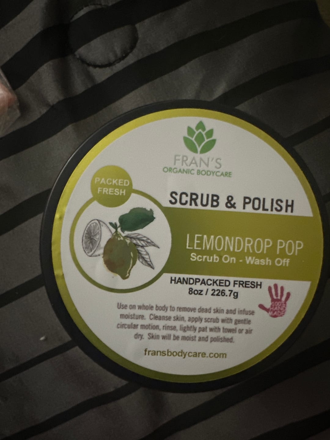 Customer photo review of FreeMe All Natural Deodorant