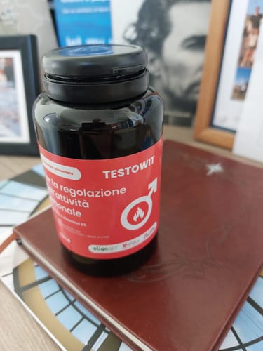 Customer photo review of TESTOWIT - Regolazione ormonale 120 cps NEW!